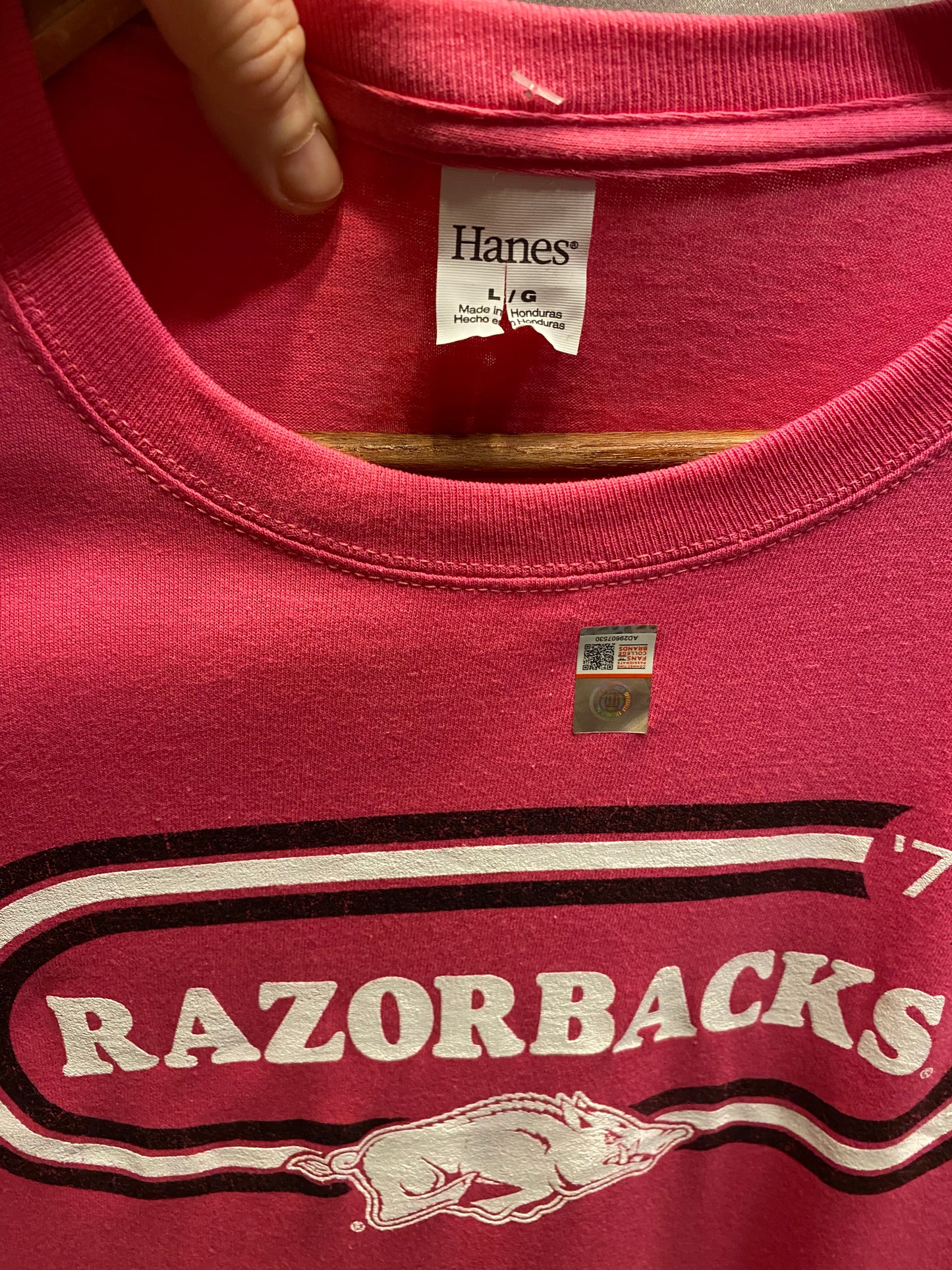 NCAA Arkansas Razorbacks Men's L T-Shirt NWOT