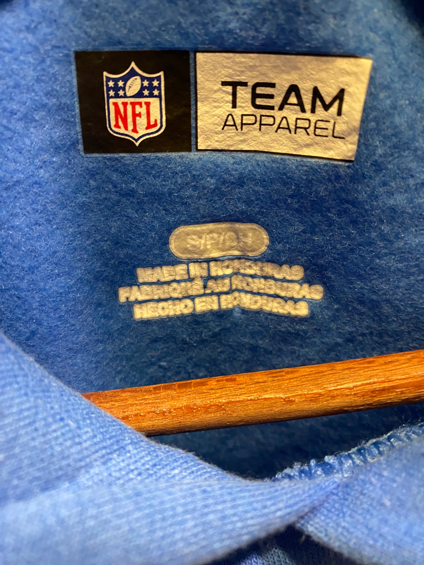 NWT NFL Team Apparel Los Angeles Chargers Men’s Small Pullover Hoodie