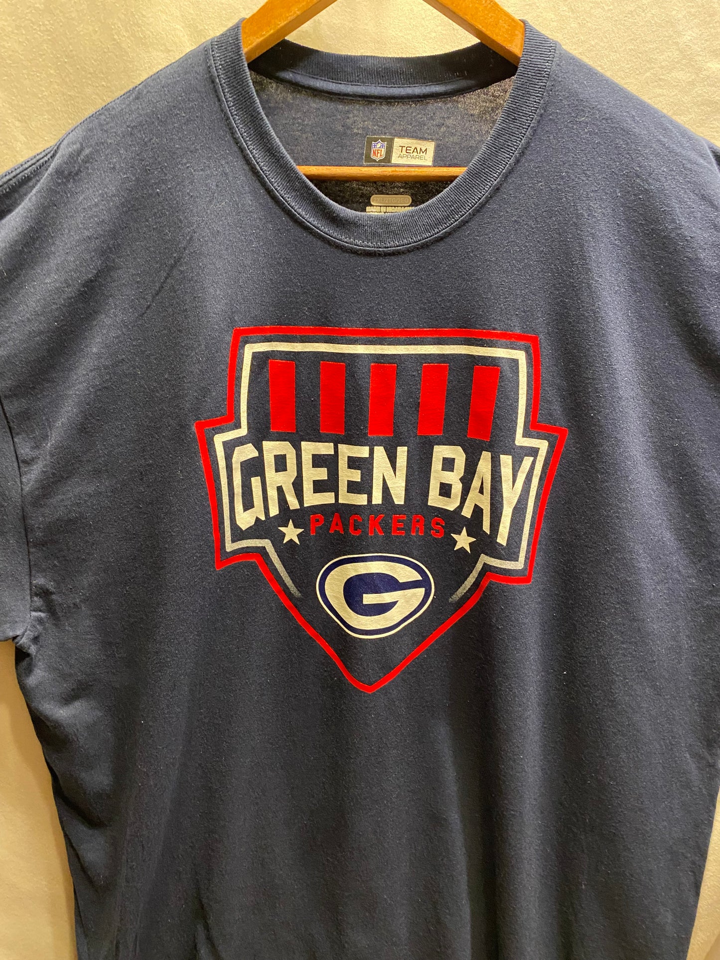 NFL Team Apparel Green Bay Packers Men's 2XL T-Shirt NWOT