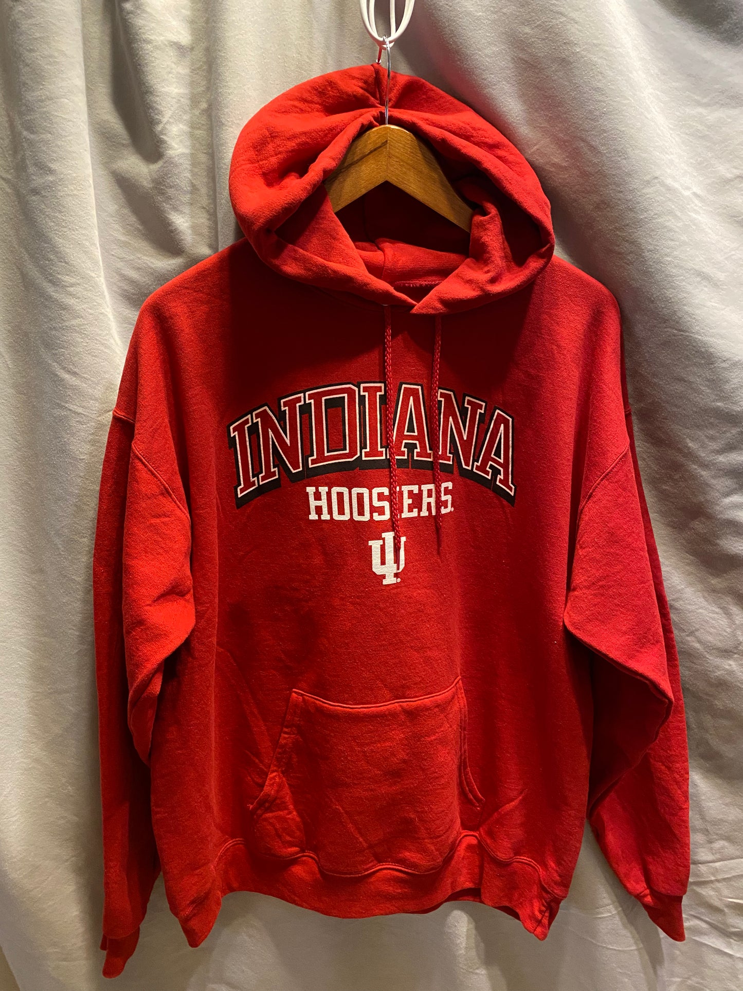 NCAA Indiana Hoosiers Men's Large Pullover Hoodie NWOT