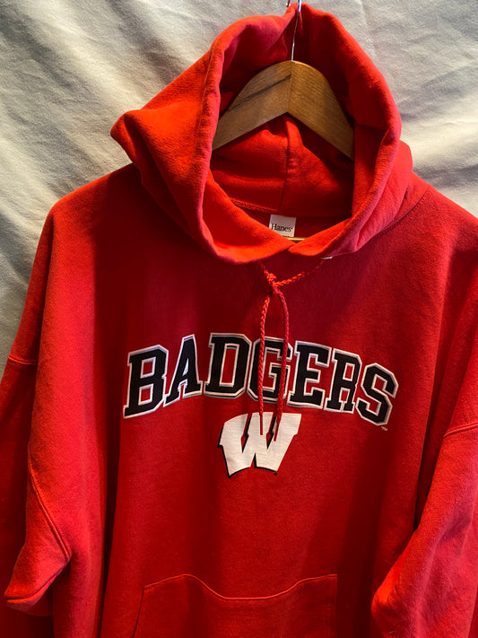 NCAA Wisconsin Badgers Men's Pullover Hoodie NWOT