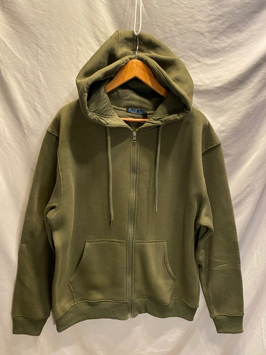 Blue Ice Men's XL Full Zip Hoodie NWT