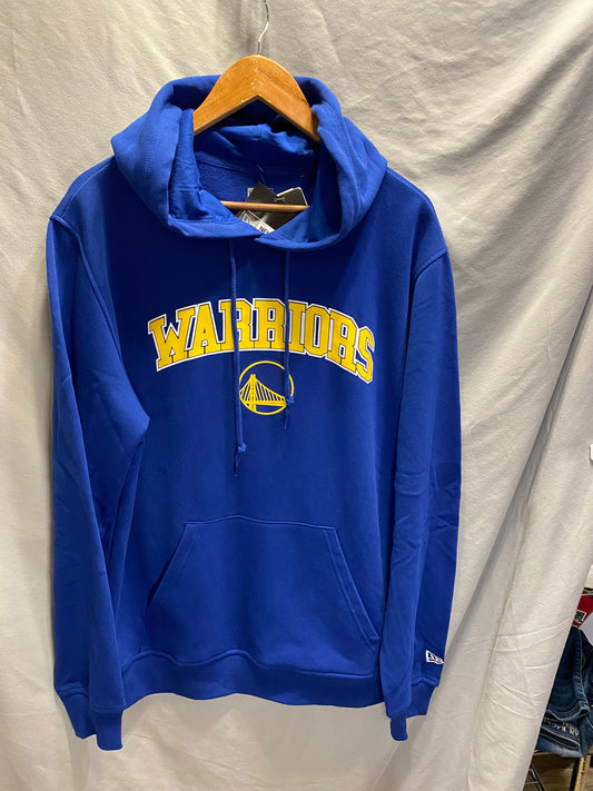 NBA New Era Apparel Golden State Warriors Men's Large Pullover Hoodie NWT