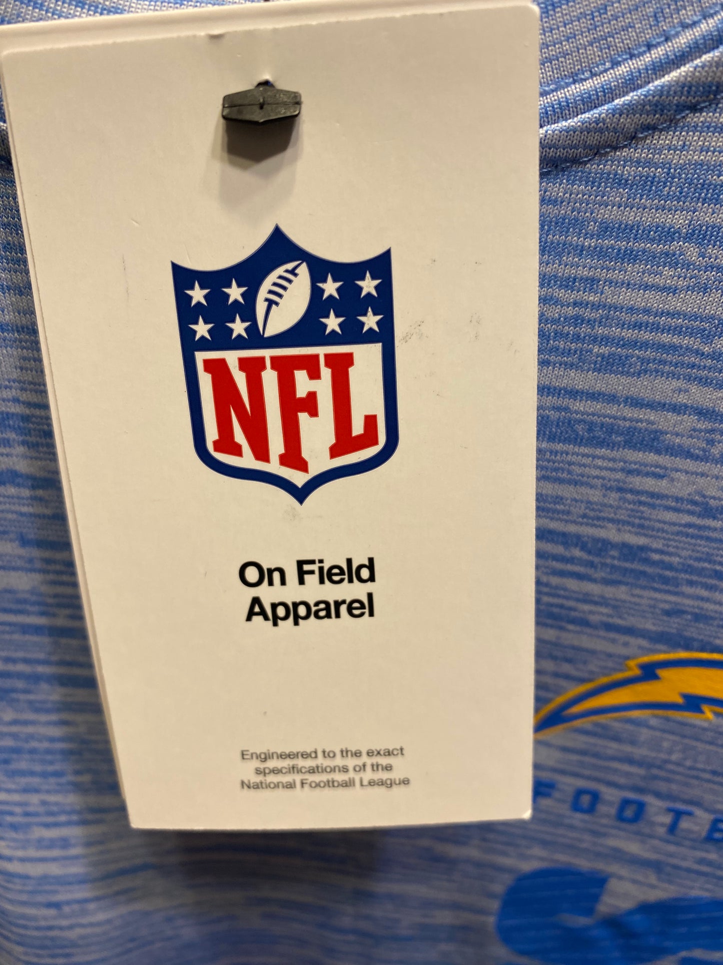NFL Team Apparel Los Angeles Chargers Men's Medium Dri-Fit T-Shirt  NWT