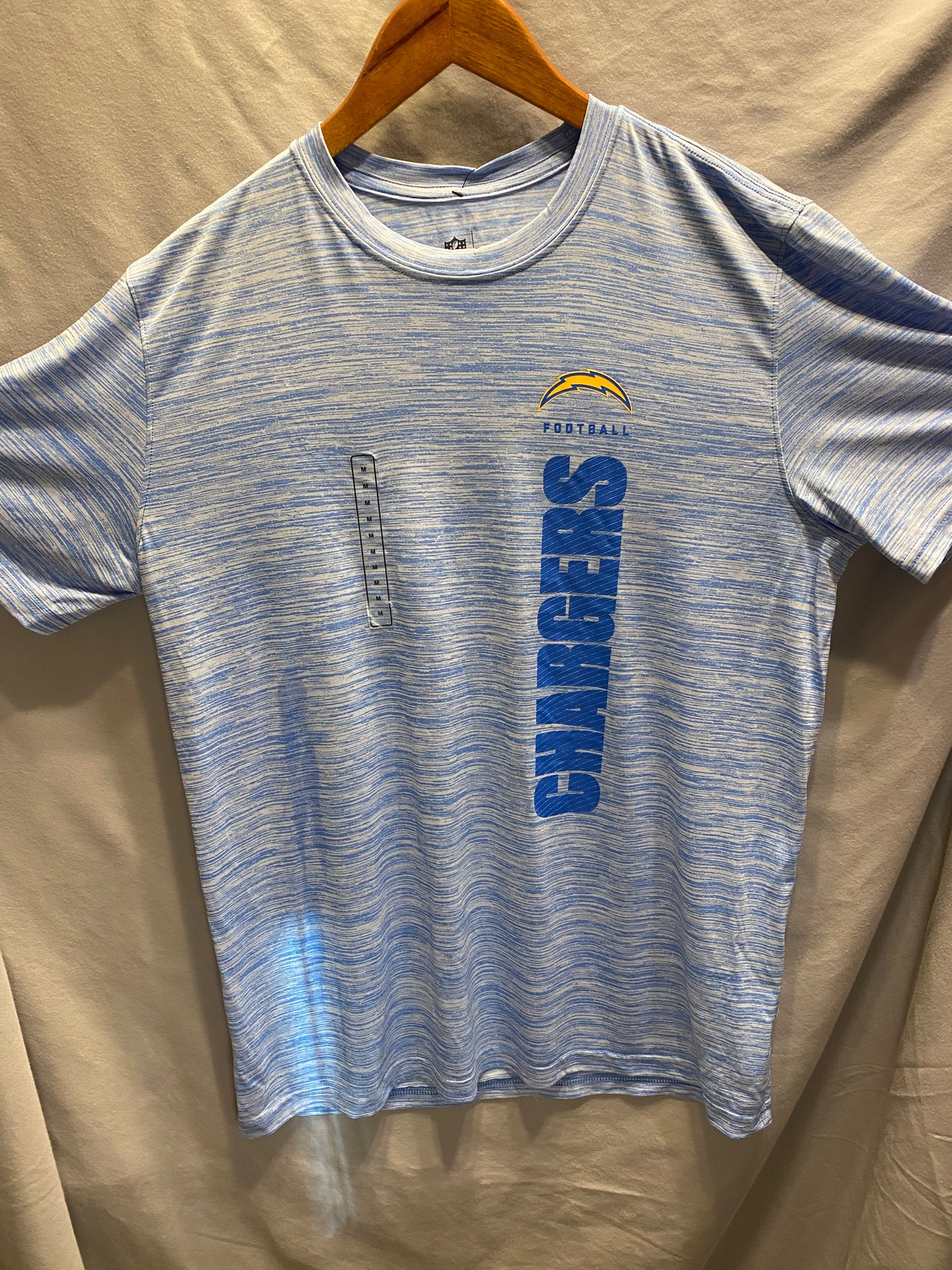 NFL Team Apparel Los Angeles Chargers Men's Medium Dri-Fit T-Shirt  NWT