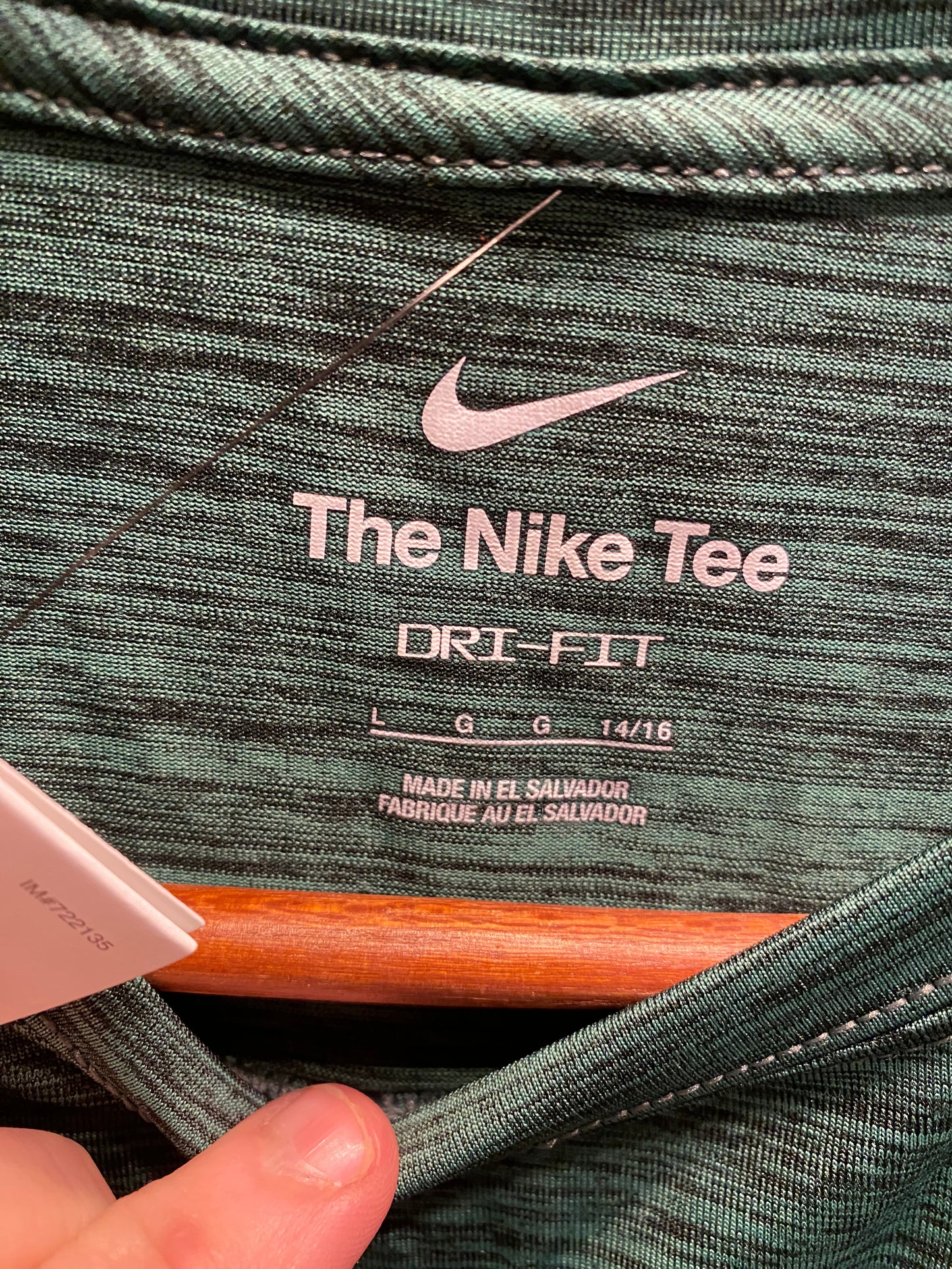 Nike NFL New York Jets Youth Large Dri-Fit T-Shirt  NWT