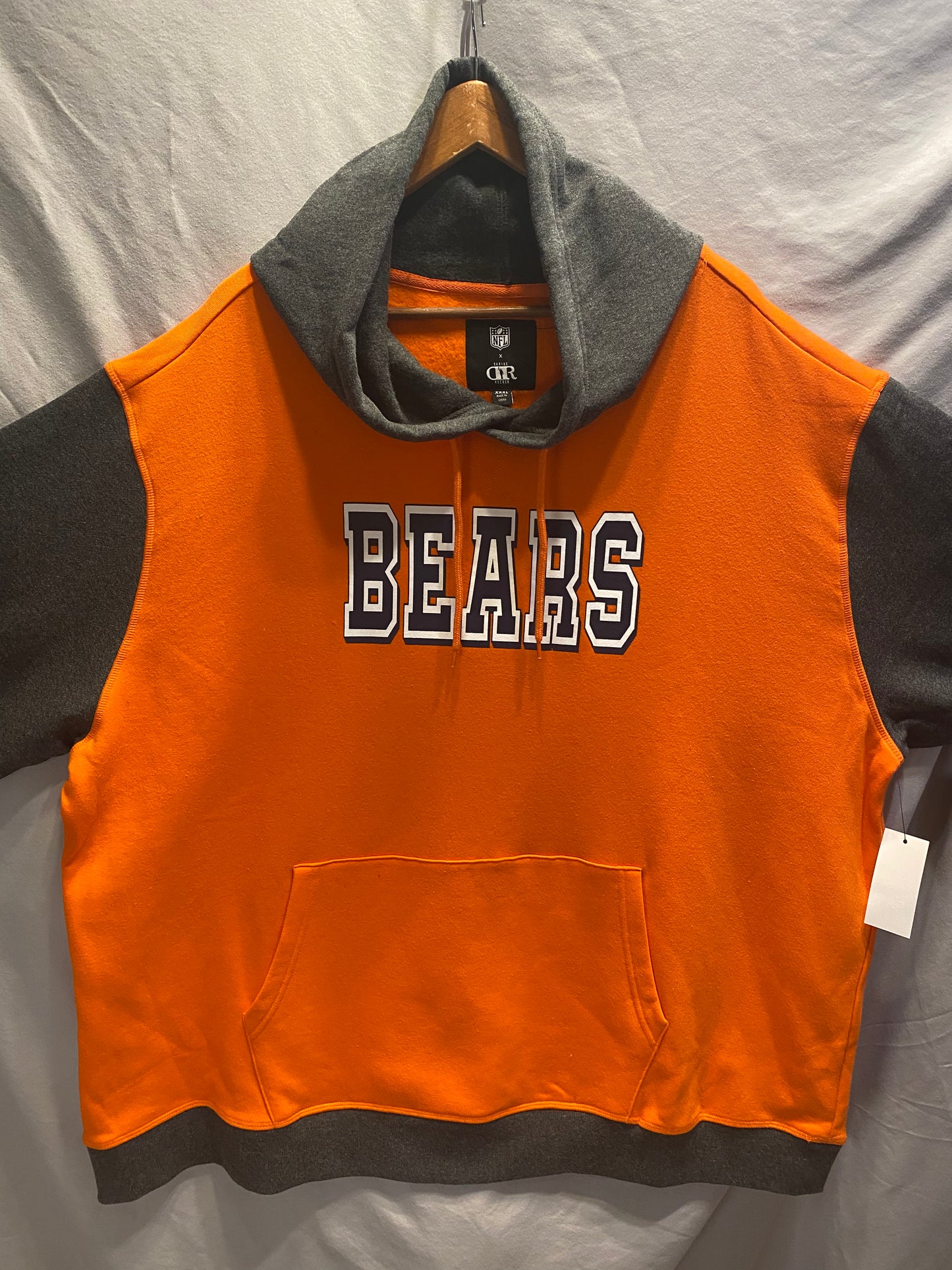 NFL Team Apparel Chicago Bears Men's 3XL Pullover Hoodie Sweatshirt  NWT