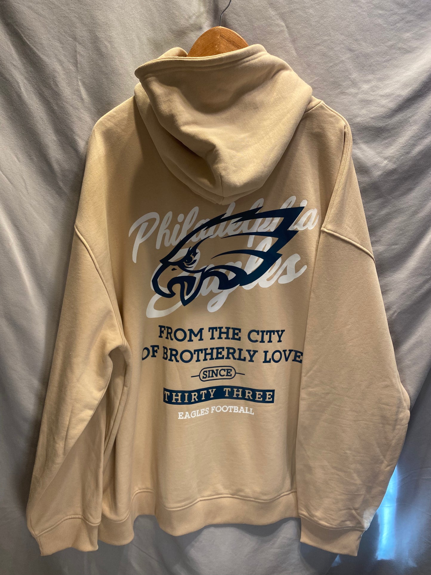 Officially Licensed NFL Philadelphia Eagles Men's 3XL Pullover Hoodie  NWT
