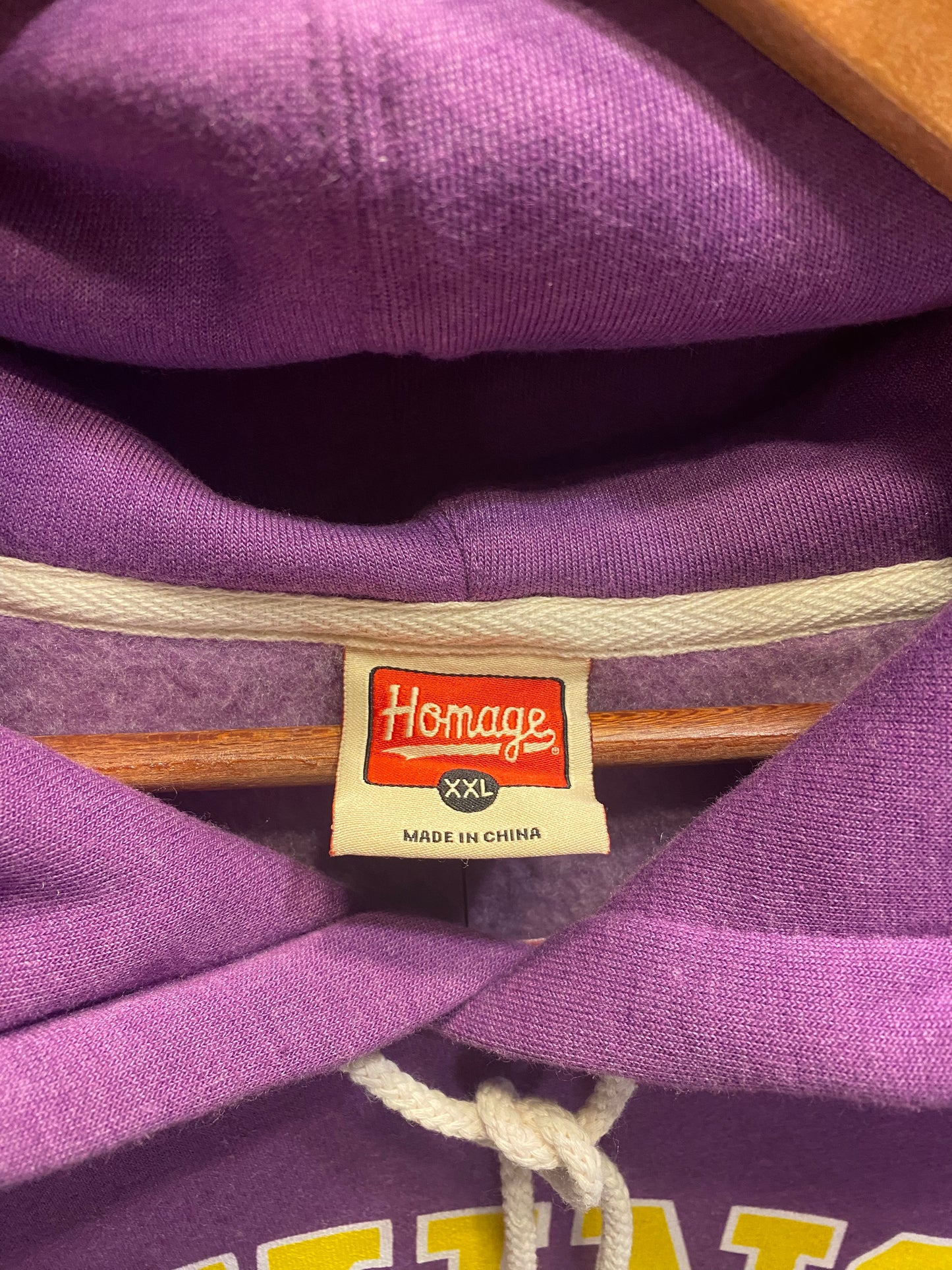 Officially Licensed NFL Minnesota Vikings Men's 2XL Pullover Hoodie  NWT
