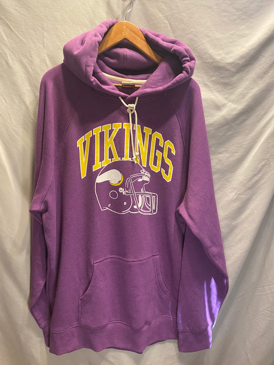 Officially Licensed NFL Minnesota Vikings Men's 2XL Pullover Hoodie  NWT