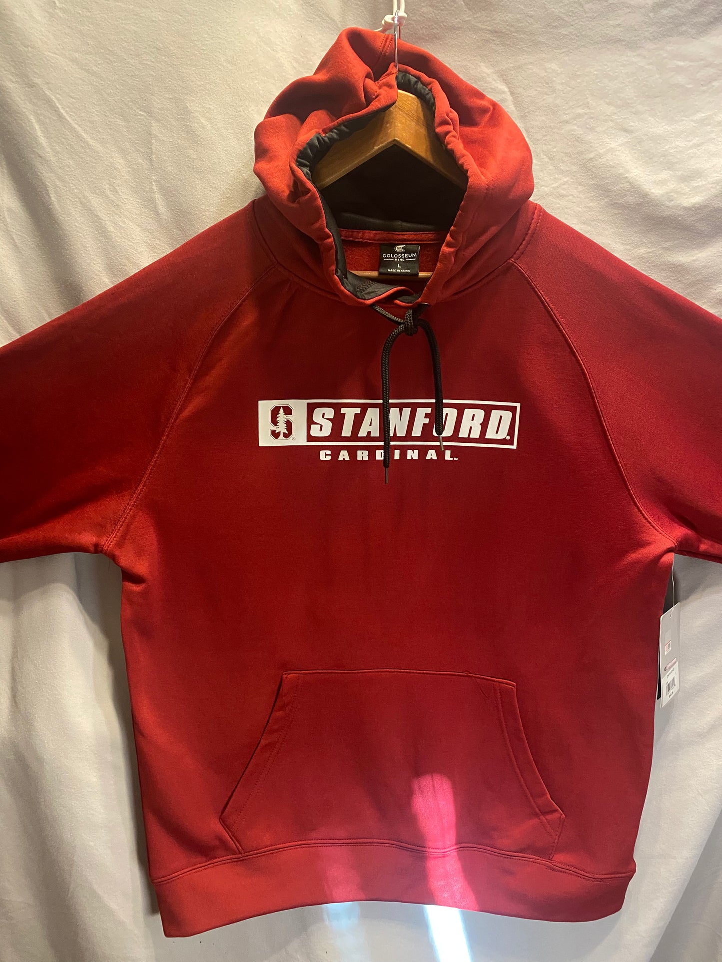Officially Licensed NCAA Stanford Cardinals Men's Large Pullover Hoodie  NWT