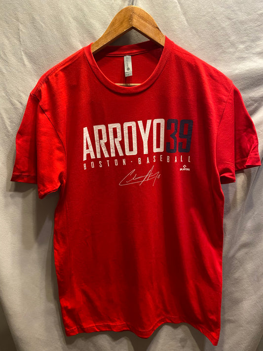 MLB Boston Red Sox Christian Arroyo Men's M T-Shirt  NWOT