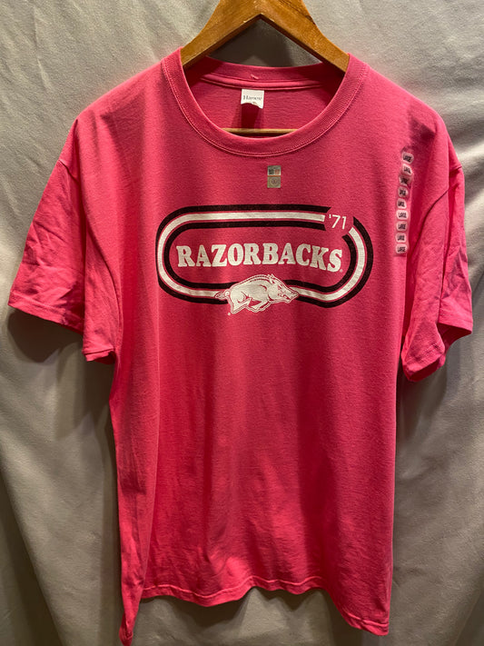 NCAA Arkansas Razorbacks Men's L T-Shirt  NWOT