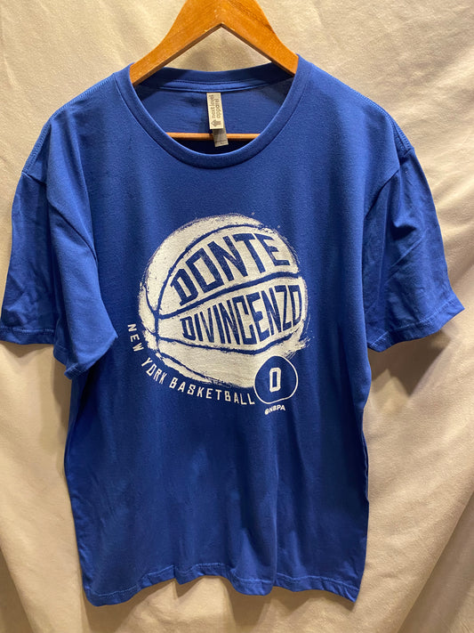 NBA New York Knicks Donte DiVincenzo Men's L T-Shirt  NWOT