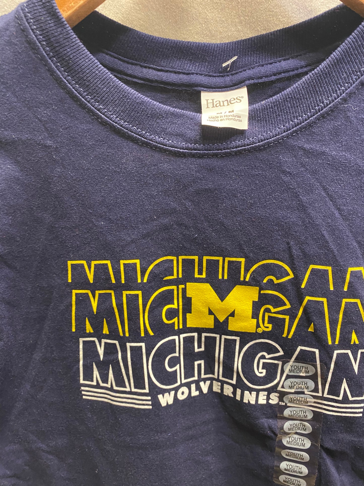 NCAA Michigan Wolverines Youth M T-Shirt  NWOT