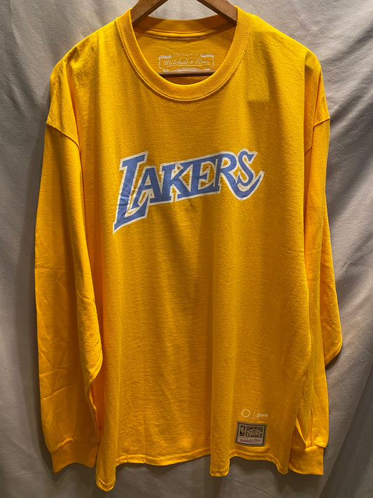 NBA Los Angeles Lakers Men's XXL Long Sleeve T-Shirt  NWT
