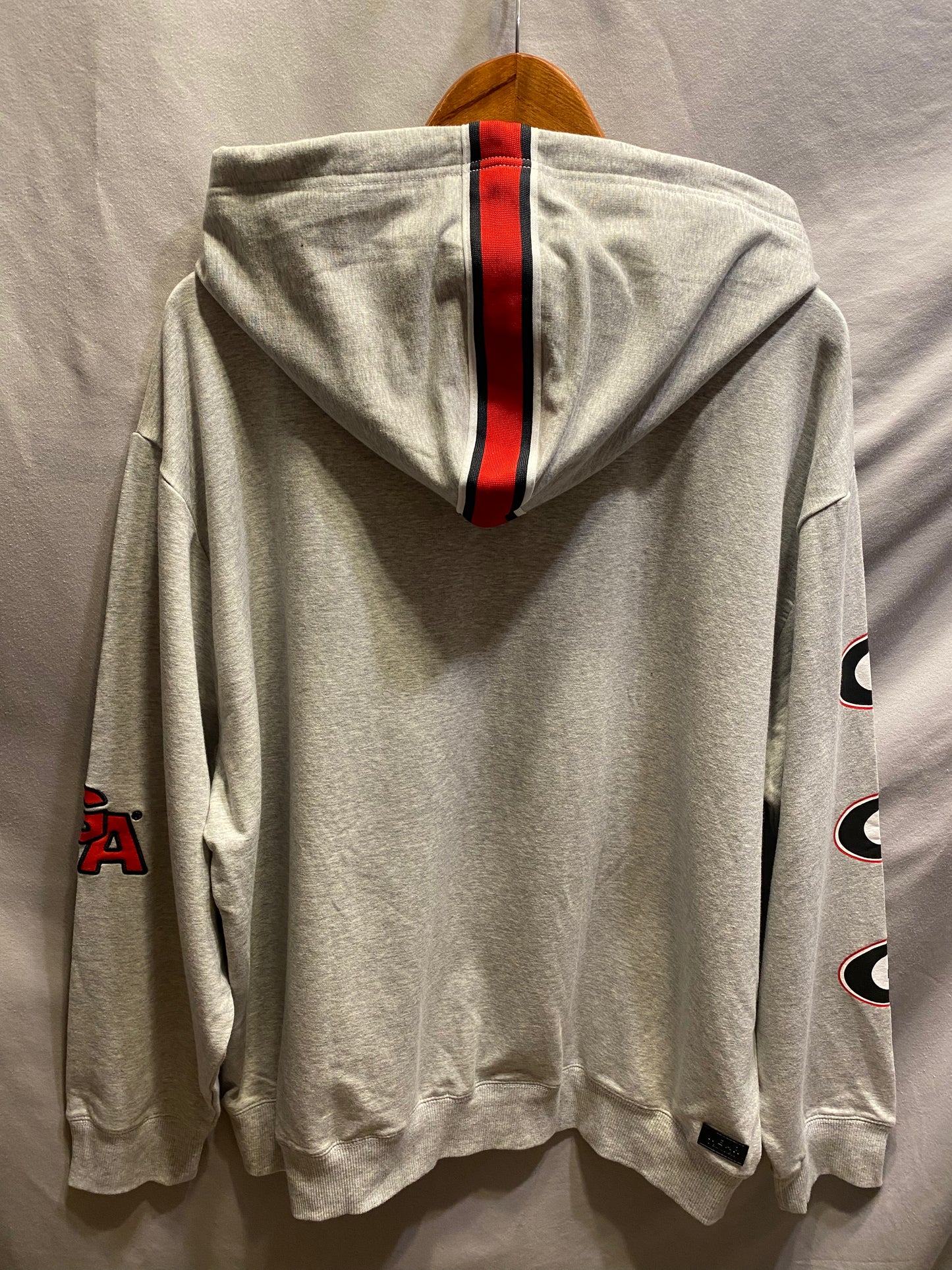 Officially Licensed NCAA Georgia Bulldogs Women's 2XL Full Zip Hoodie NWT
