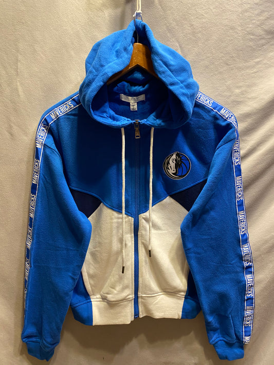 Officially Licensed! NBA Dallas Mavericks Women's X-Small Full Zip Hoodie NWT