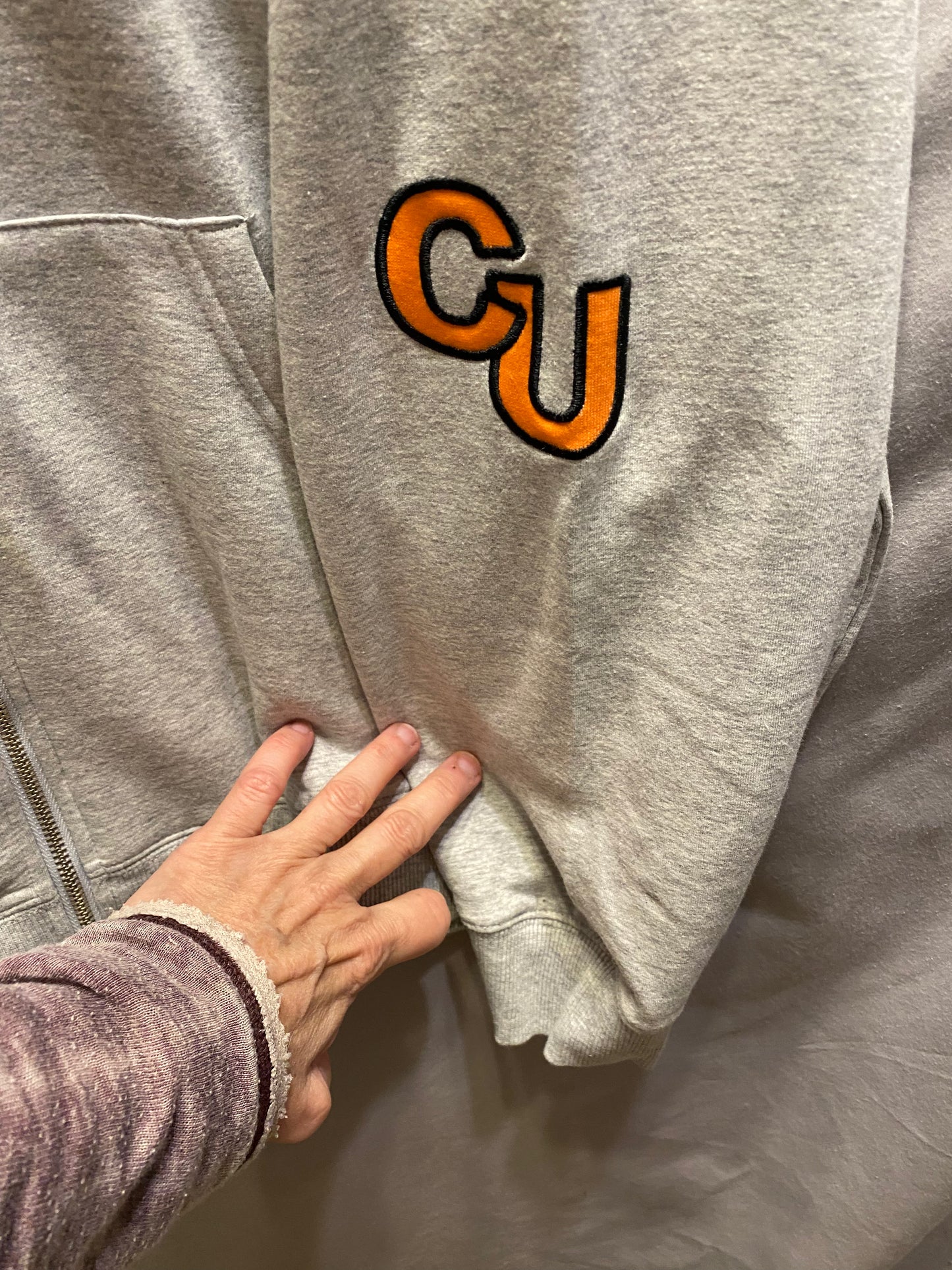 New with Tags!  Officially Licensed NCAA Clemson Tigers Women's 2XL Full Zip Hoodie NWT