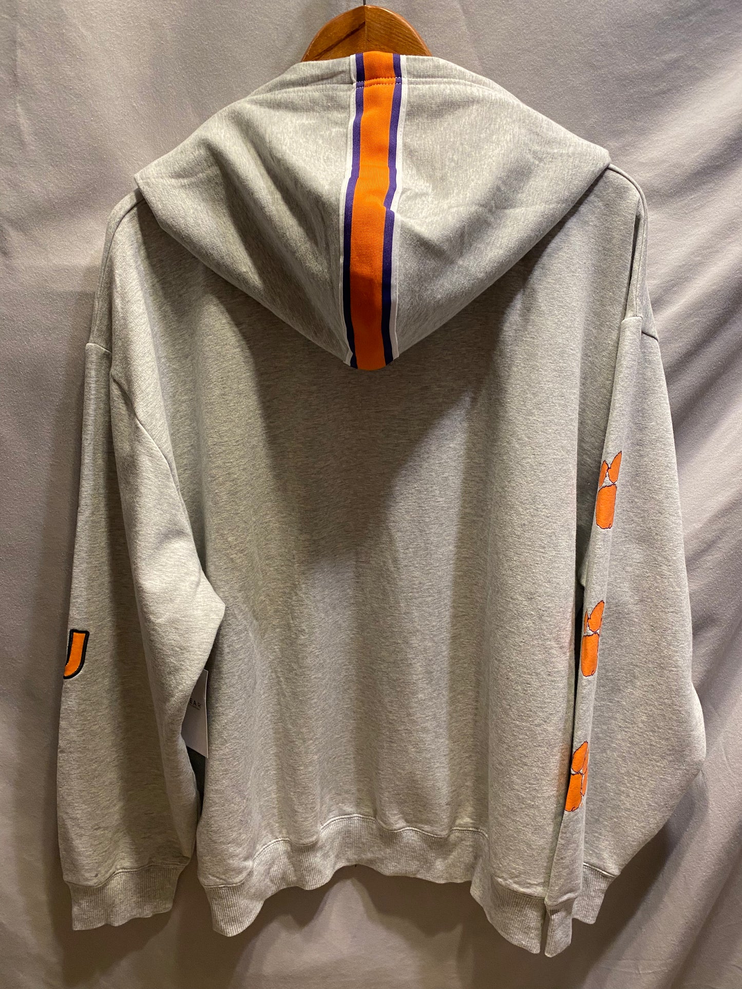 New with Tags!  Officially Licensed NCAA Clemson Tigers Women's 2XL Full Zip Hoodie NWT