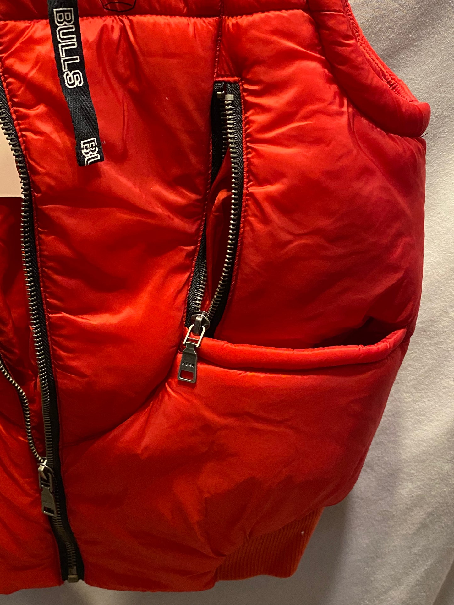 NBA Chicago Bulls Women's XS Puffer Vest  NWT