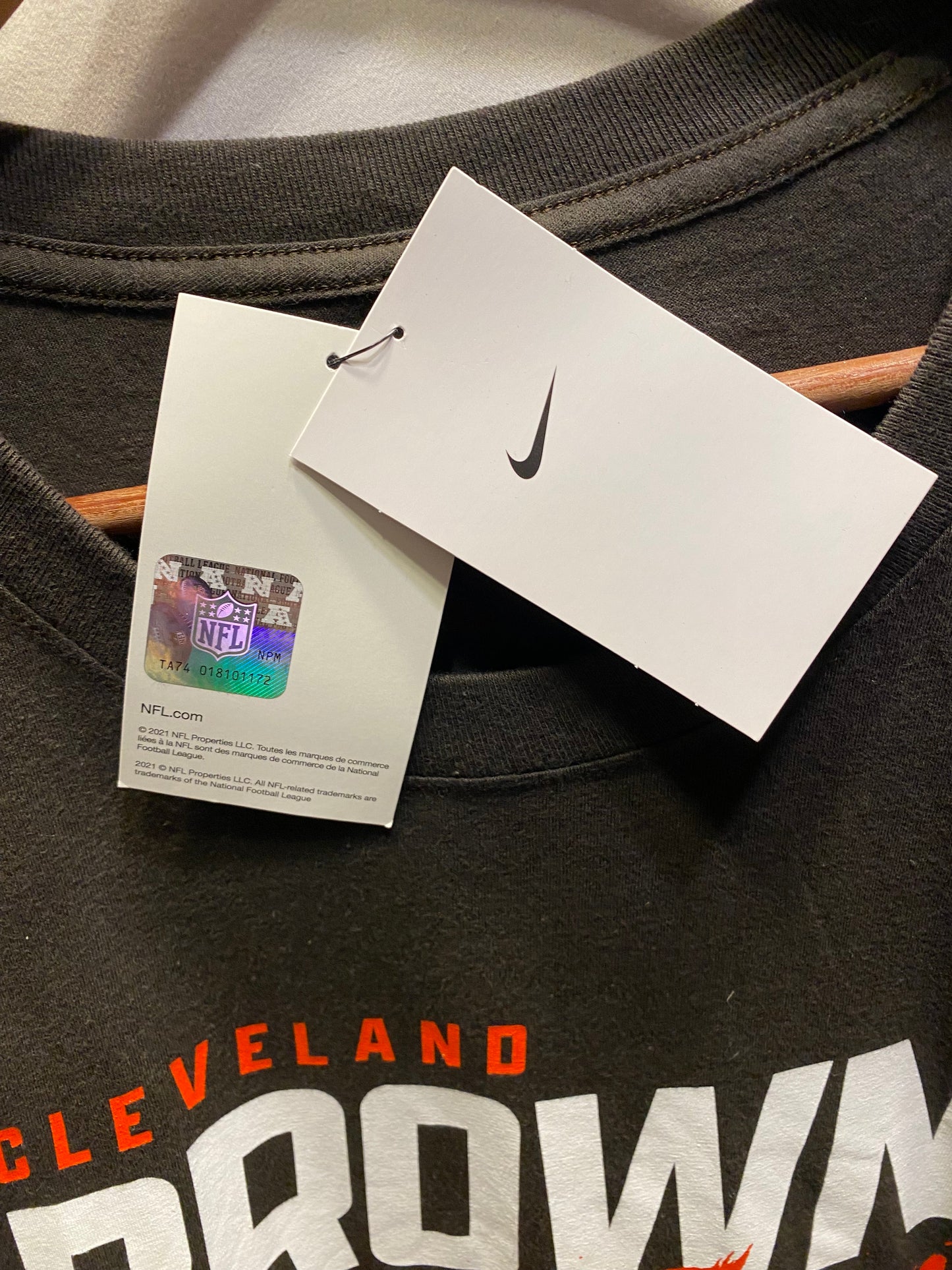 NFL Cleveland Browns "Dawg Pound" XXL NIKE T-Shirt  NWT