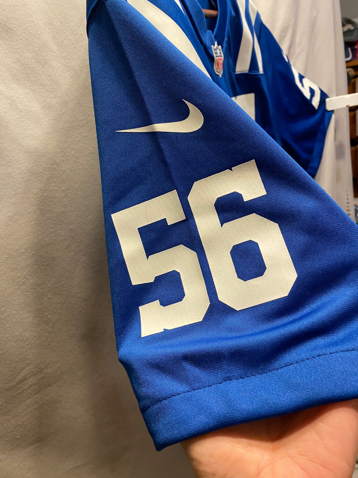 NFL Indianapolis Colts Quentin Nelson NIKE Men's Small Player Jersey  NWT