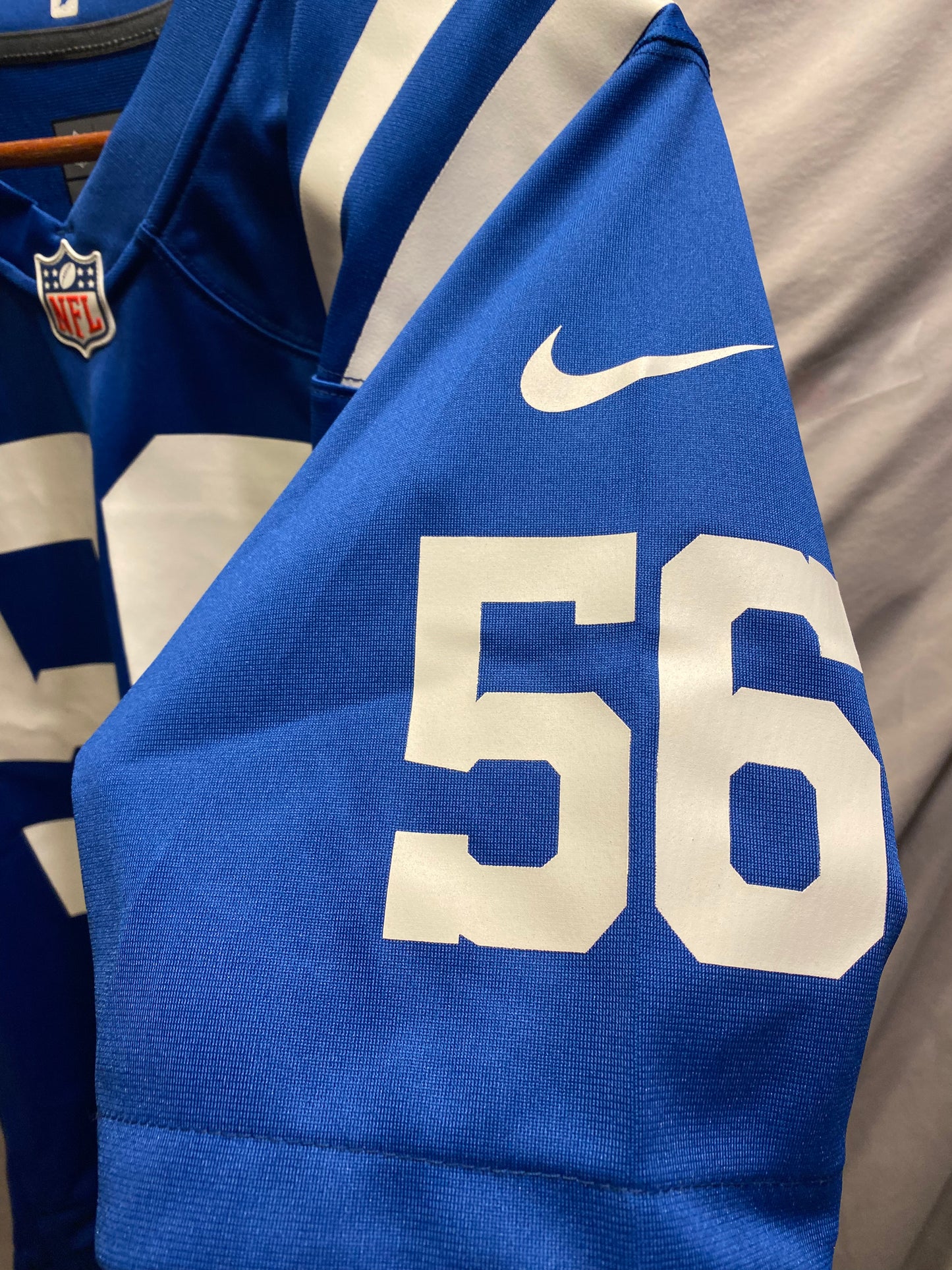 NFL Indianapolis Colts Quentin Nelson NIKE Men's Small Player Jersey  NWT